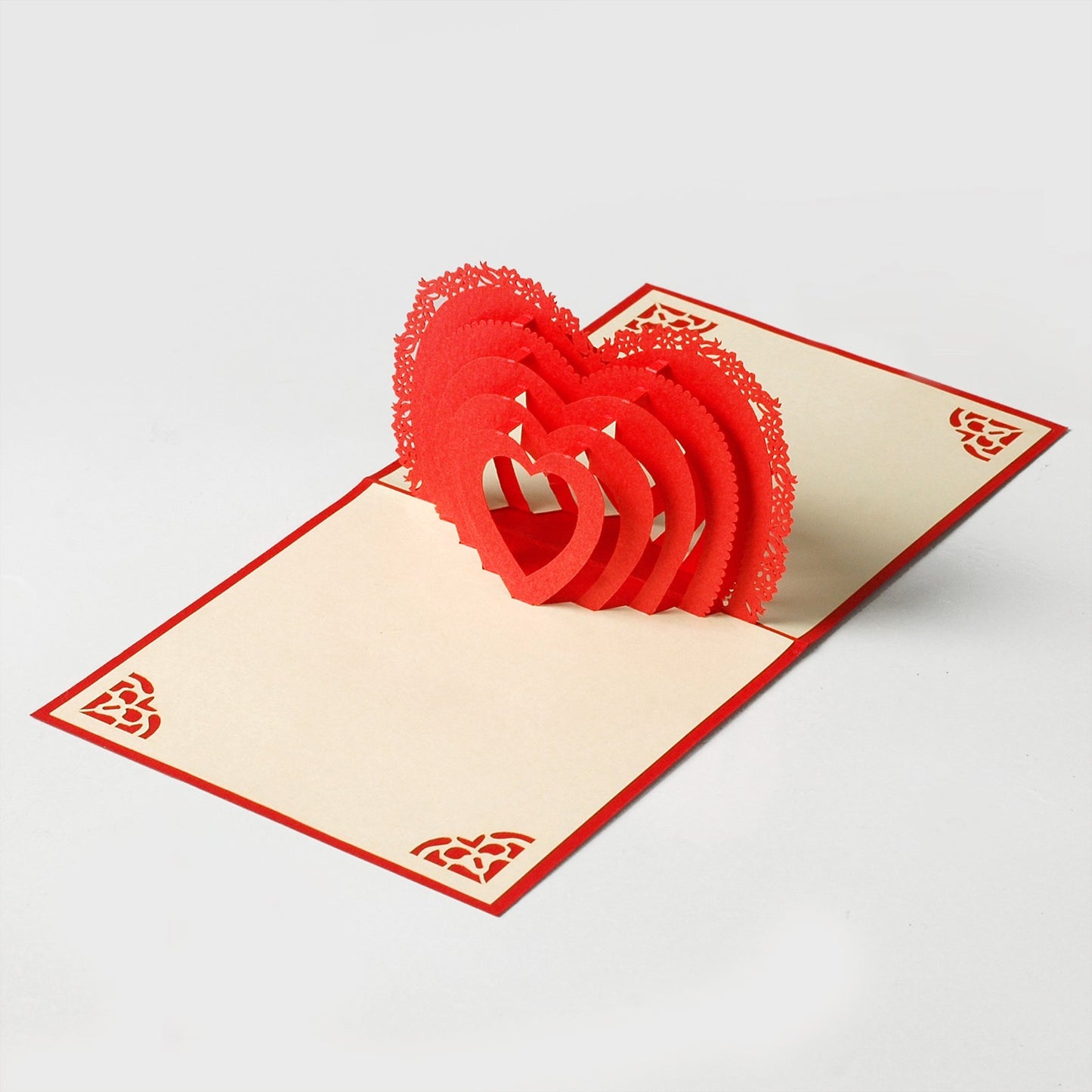 Pop Up Hearts Card ππ image 1