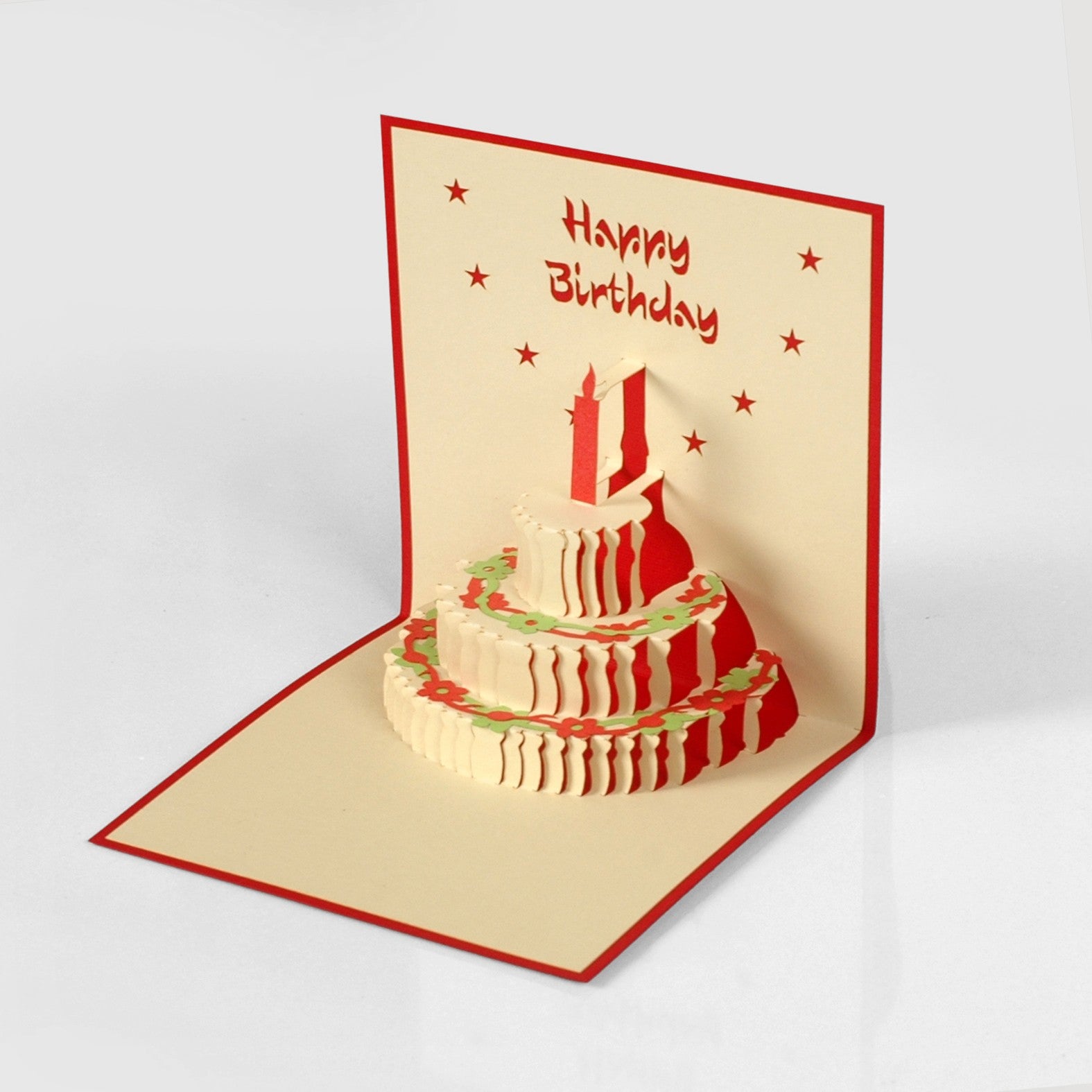 Happy Birthday Card Pop Up Cake π image 1