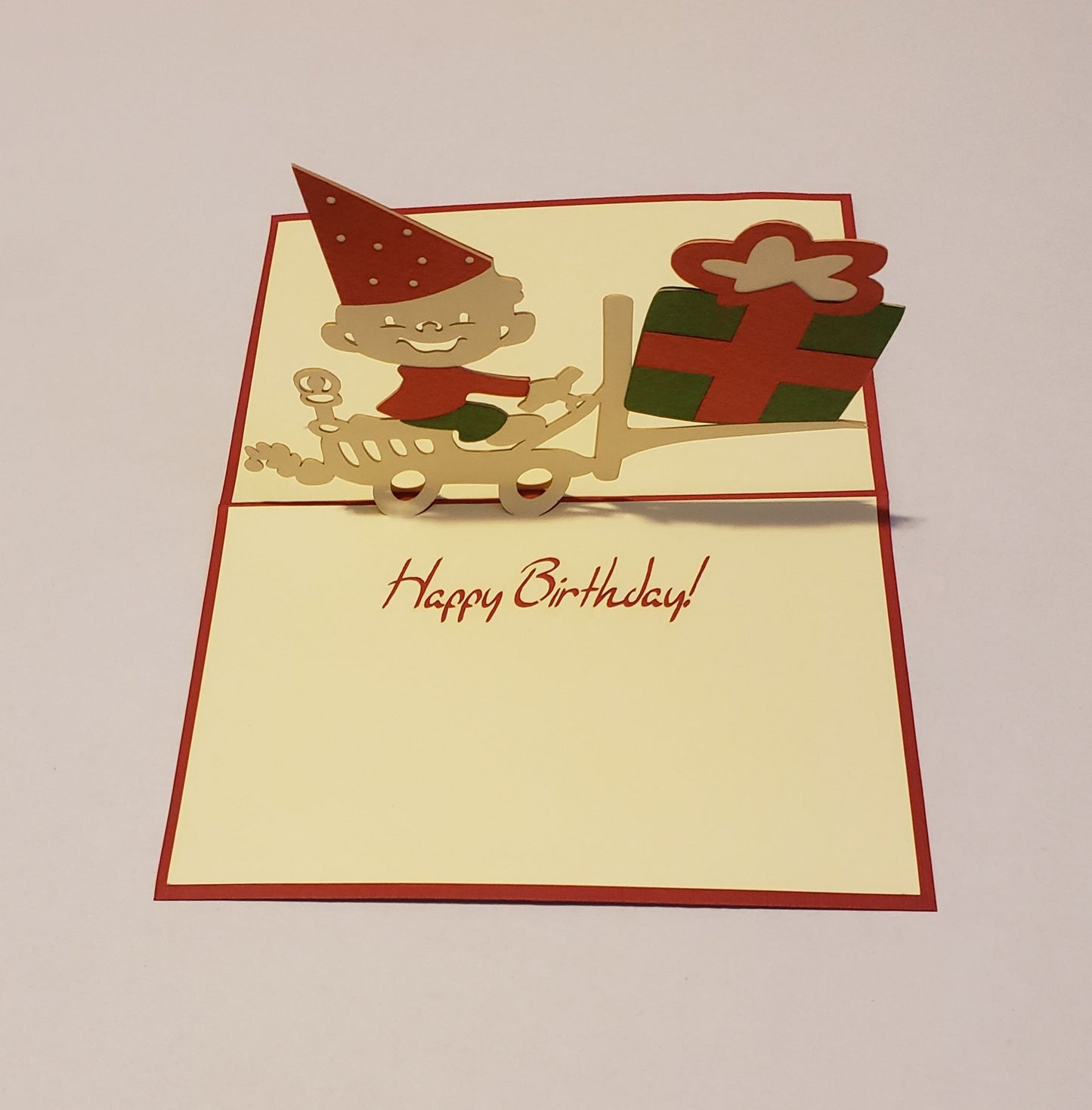 Happy Kid 3D Birthday Card πββοΈπββοΈππ€ΈββοΈ image 1
