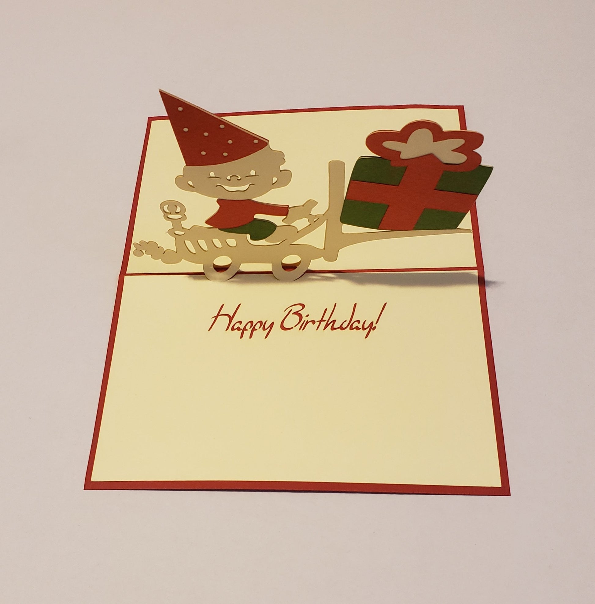 Happy Kid 3D Birthday Card πββοΈπββοΈππ€ΈββοΈ image 1