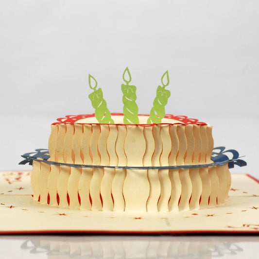 Big Cake  Happy Birthday Card 🎂 image 0