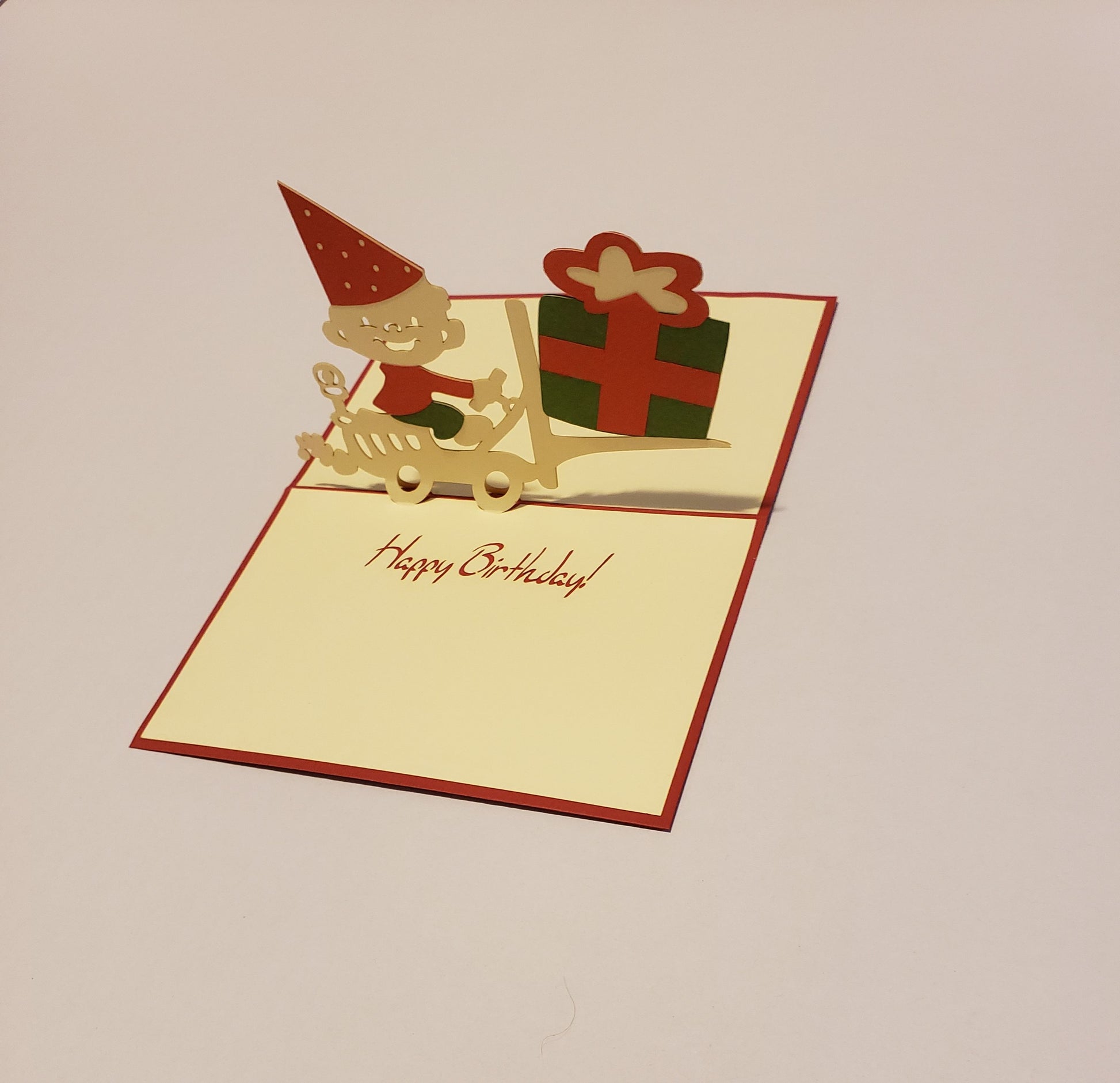 Happy Kid 3D Birthday Card πββοΈπββοΈππ€ΈββοΈ image 2