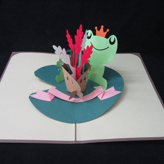 Bithday Flower Bouquet Pop Up Card image 0