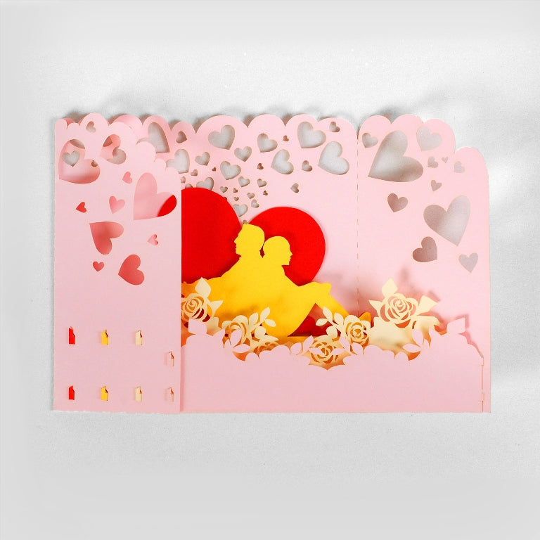 Love Box Pink Popup Card ๐ image 2