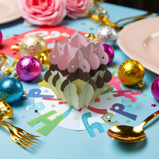 Cupcake Birthday Card 🧁