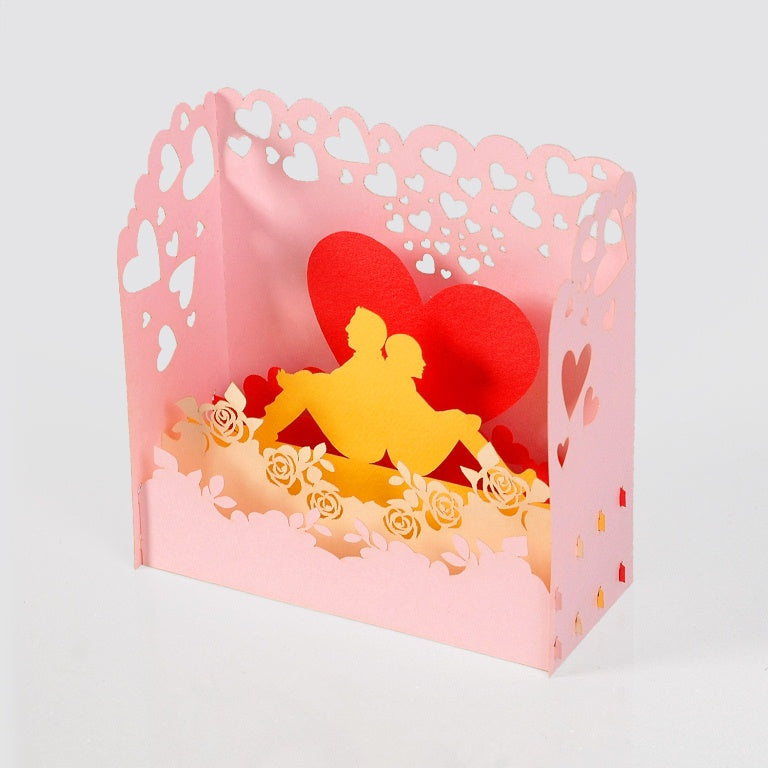 Love Box Pink Popup Card ๐ image 1