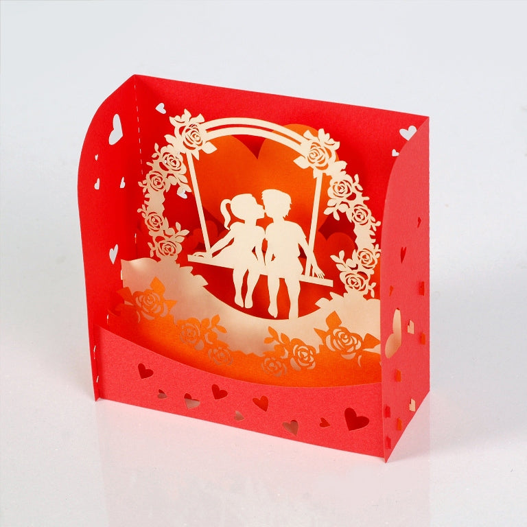 Love Box Red  Popup Card π image 1
