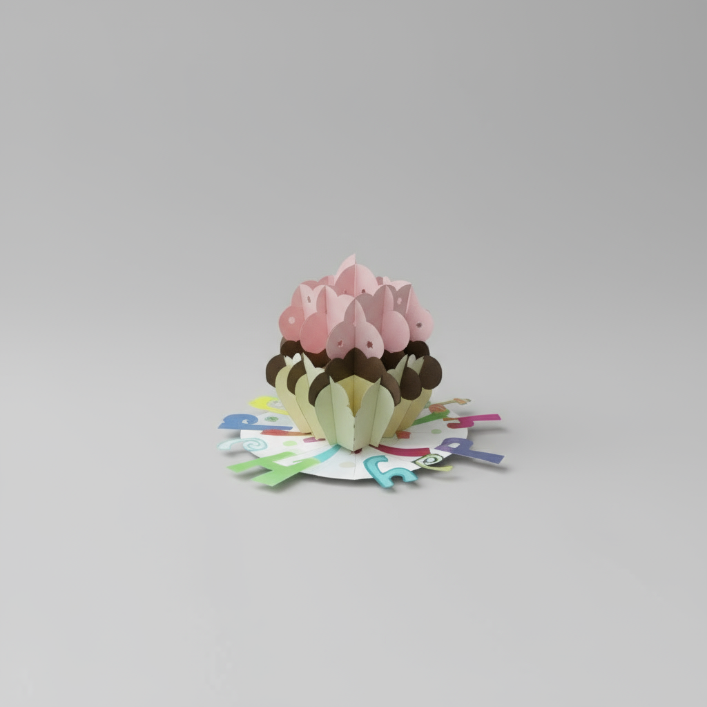 Cupcake Birthday Card 🧁
