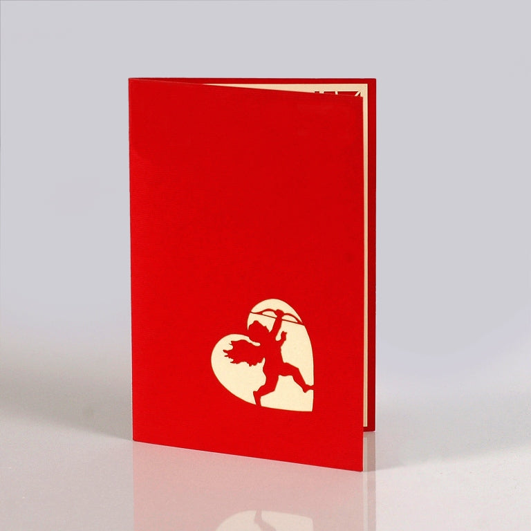 Valentine Cupid Pop Up Card image 3