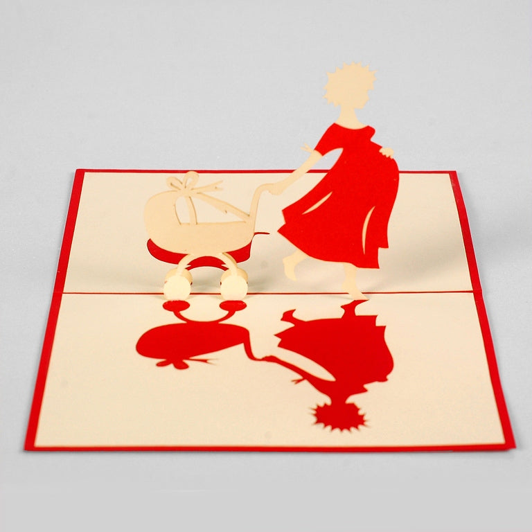 Baby On The Way 3D Pop Up Card π€°π€°πΎπ€°π» image 1