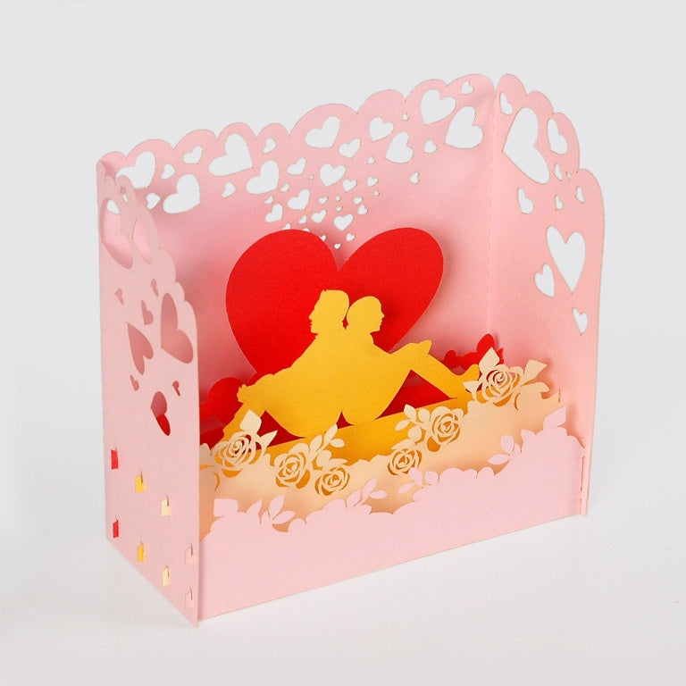Love Box Pink Popup Card ๐ image 3