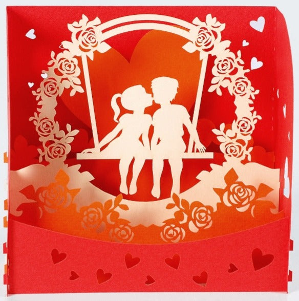 Love Box Red  Popup Card π image 4