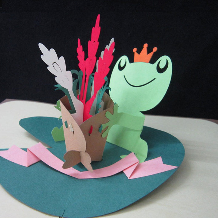 Bithday Flower Bouquet Pop Up Card image 4