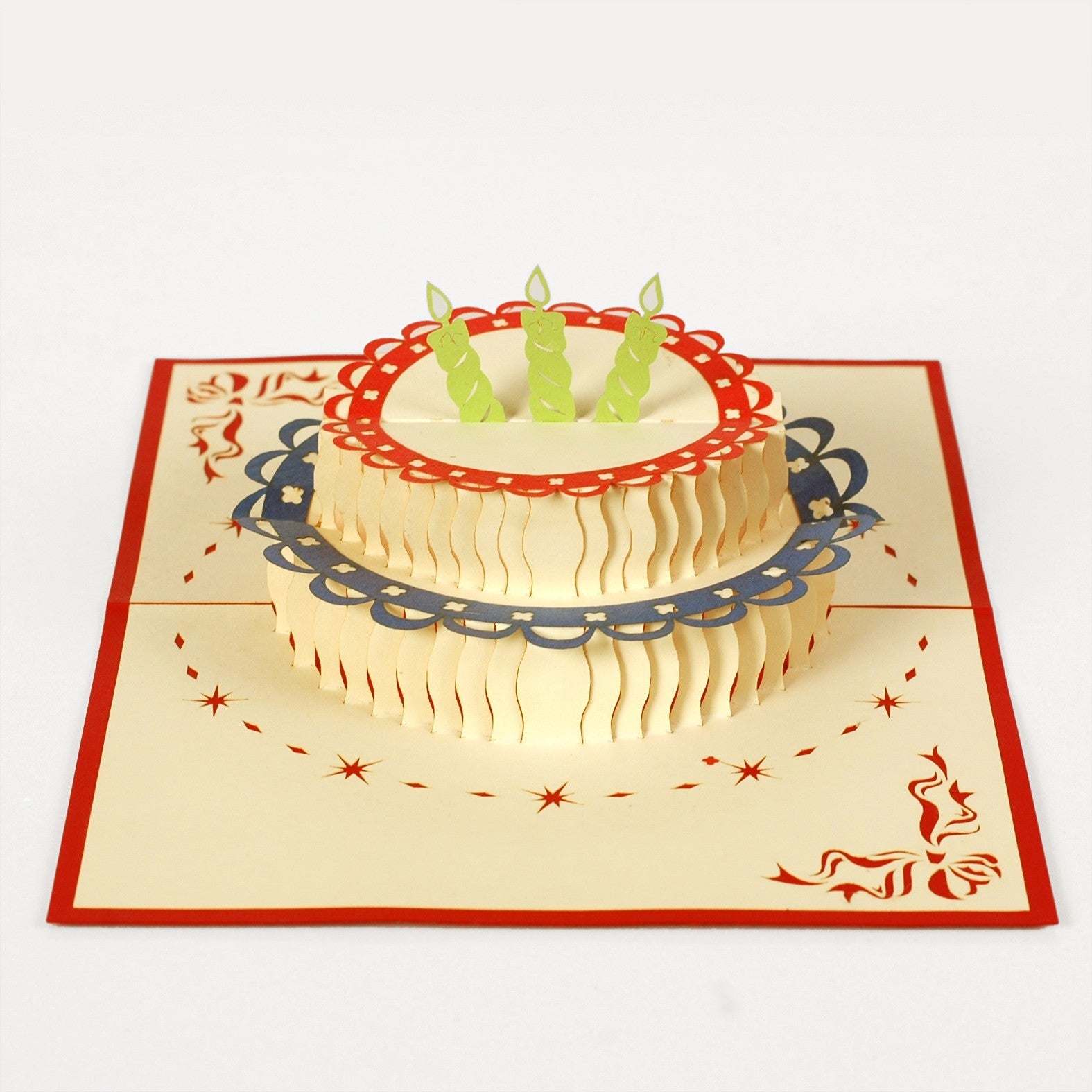 Big Cake  Happy Birthday Card 🎂 image 1