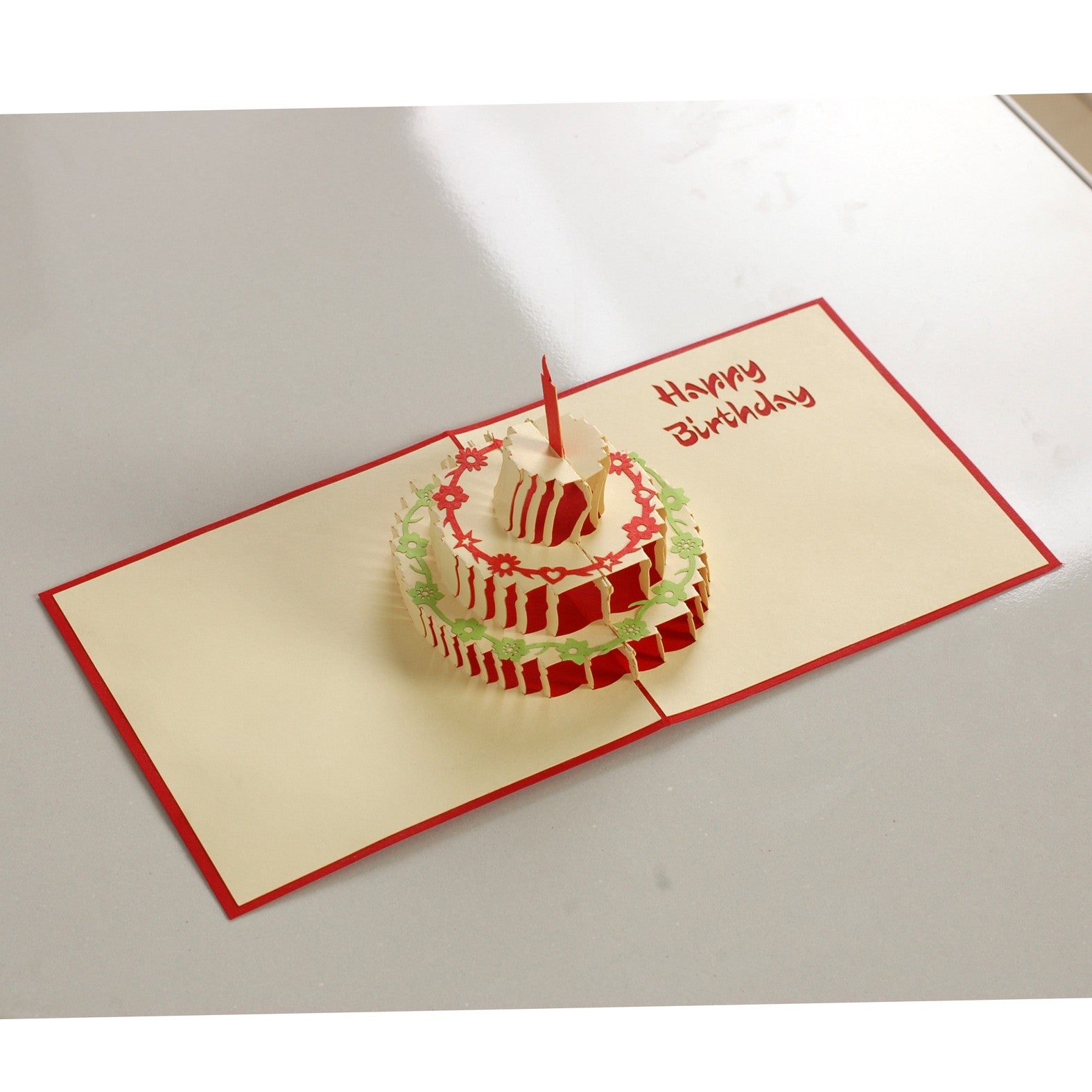 Happy Birthday Card Pop Up Cake 🎂 image 1