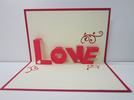 LOVE 3D Pop Up Card 💌💘😍 image 0