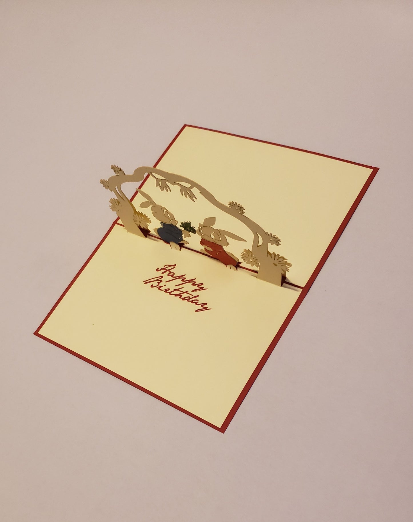 Bunny Birthday Card 🐰🐇 image 1
